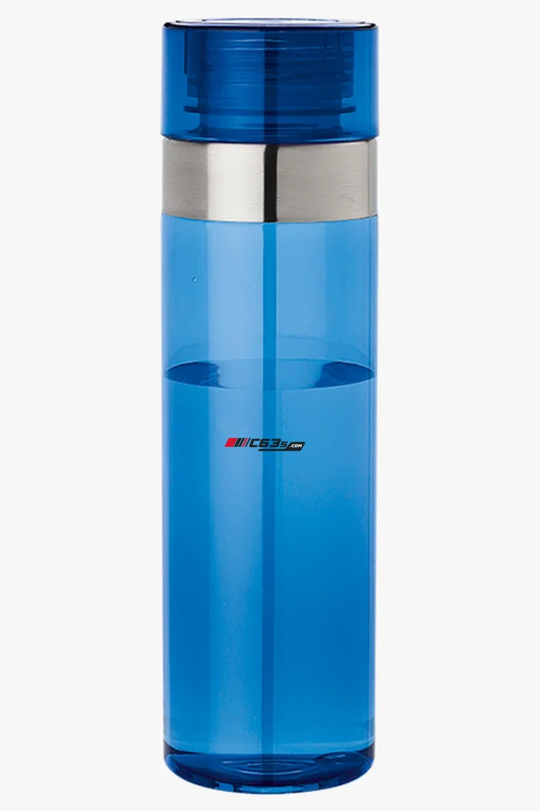 C63s 1 Litre Tritan Water Bottle — C63s logo branding preview; custom branding quoted separately