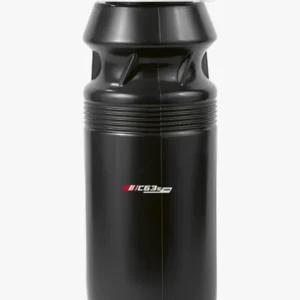 C63s 750ml Sports Bottle — C63s logo branding preview; custom branding quoted separately