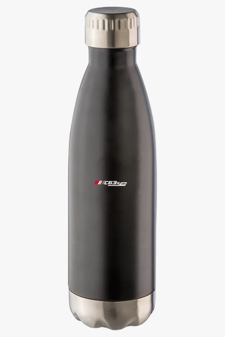 C63s 500ml Vacuum Flask — C63s logo branding preview; custom branding quoted separately