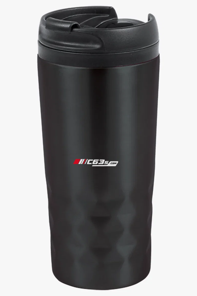 C63s 310ml Dritox Cup — C63s logo branding preview; custom branding quoted separately