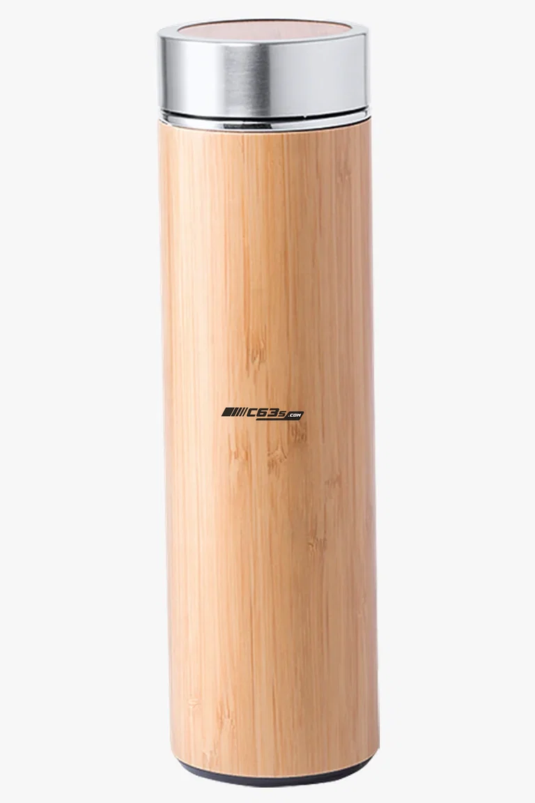 C63s 500ml Moltex Bottle — C63s logo branding preview; custom branding quoted separately