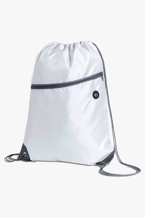 C63s Blades Drawstring Bag — White