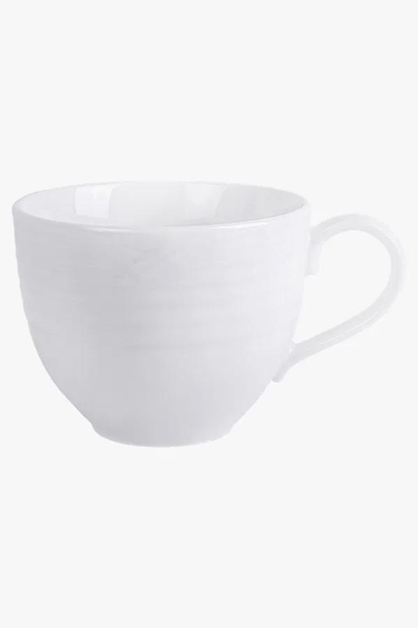 C63s Arctic White Tea Cup 240ml — White C63s Arctic White Tea Cup 240ml — White