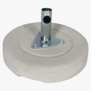 C63s 35kg Concrete Base With Spigot — Grey