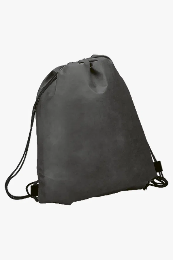 C63s Drawstring Bag Non-Woven — Black