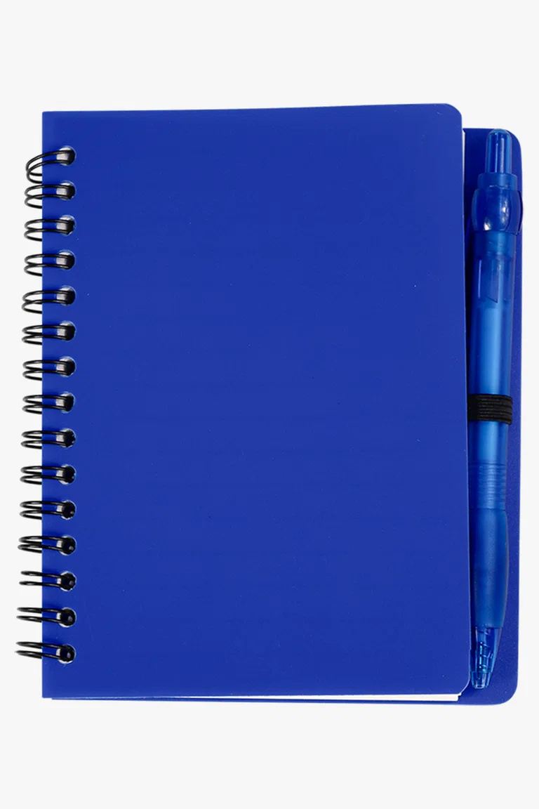 C63s Mini Spiral Notebook with Pen — Navy