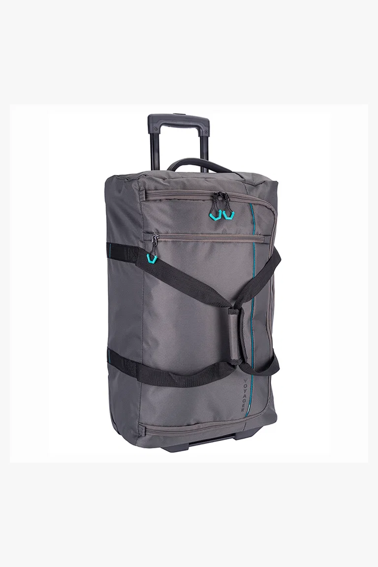 C63s Voyager Trek Medium Trolley Duffel — Granite