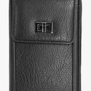 C63s Cell Crossbody Phone Bag — Black