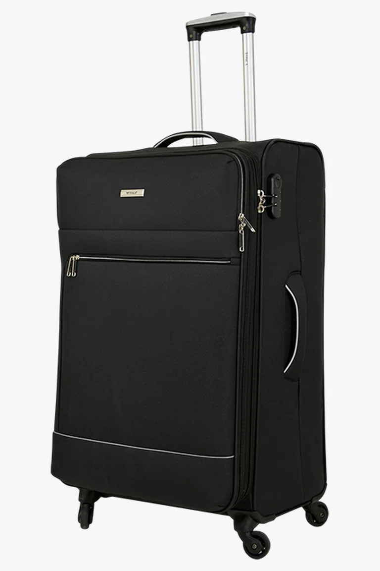 C63s Tosca Platinum 60cm Trolley Case — Black