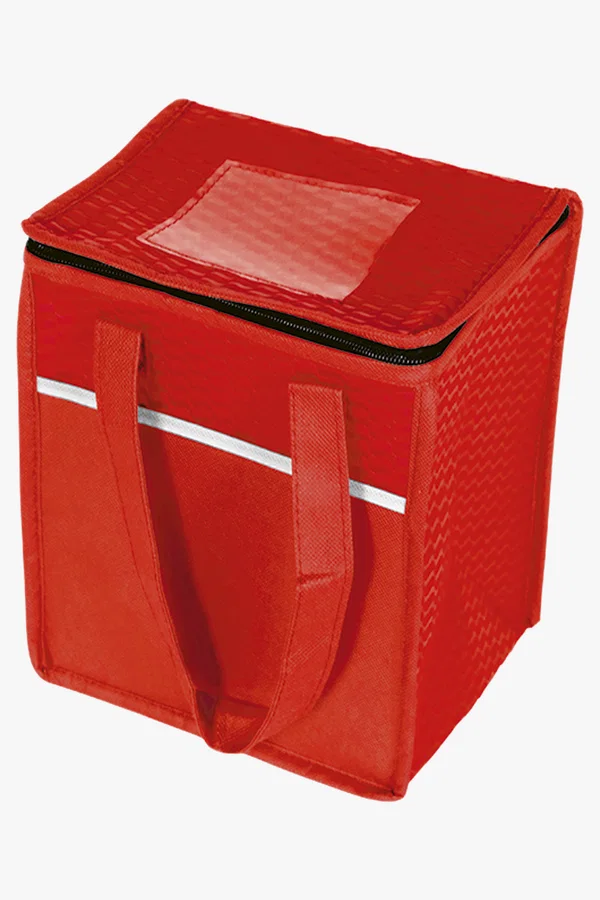 C63s 9 Can Wave Design Cooler — Red