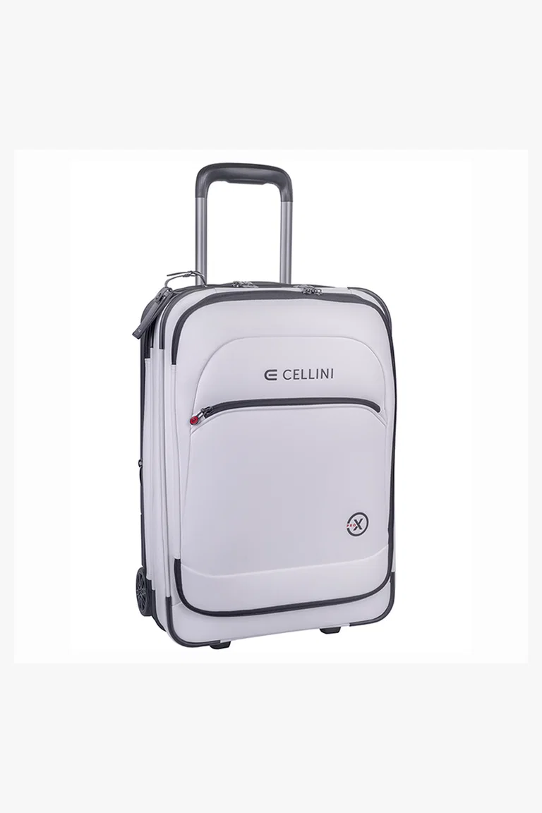 C63s Cellini Pro X Trolley Carry On — White