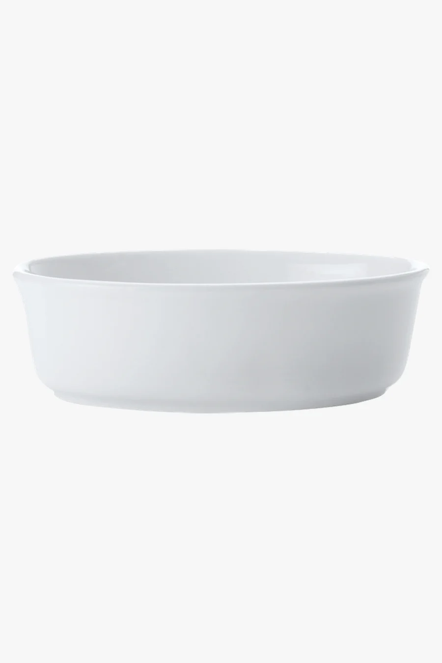 C63s White Basics Pie Dish Oval — White