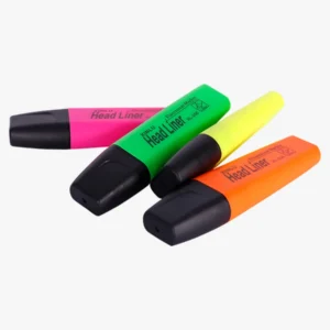 C63s 4 Pcs Highlighter Set — Clear