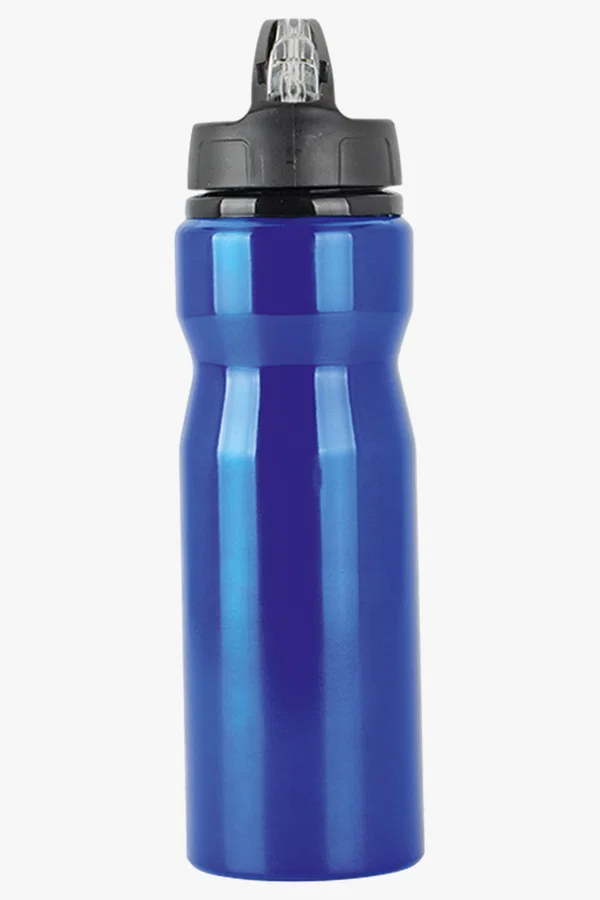 C63s 750ml Aluminium Water Bottle with Carry Handle — Blue