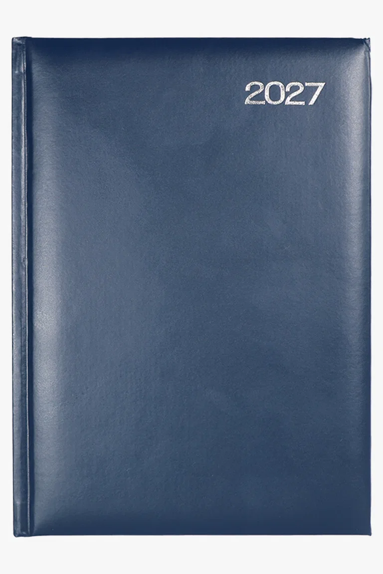 C63s 2027 A4 Padded Reg Diary — Navy