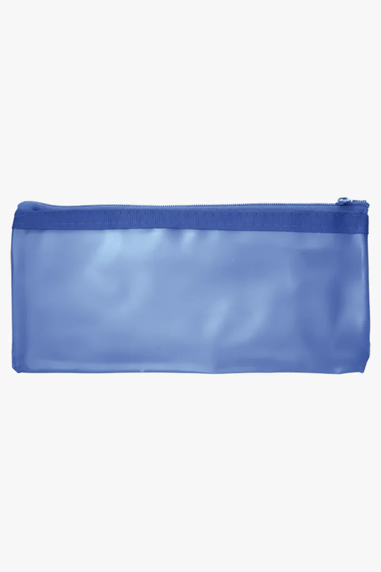 C63s Pvc Pencil Case — Blue