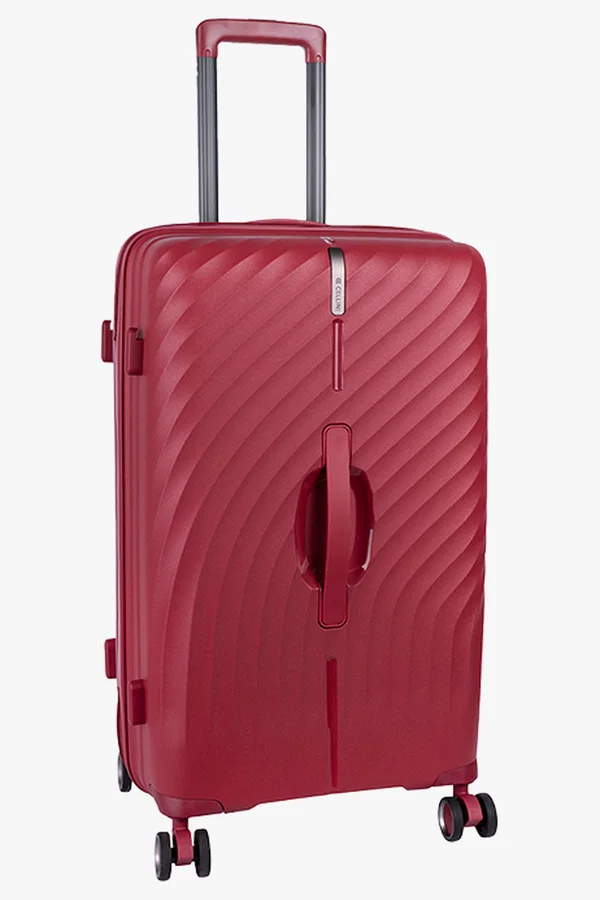 C63s Cellini Xpedition Medium Trolley Trunk Case — Red