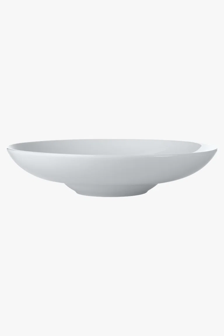 C63s White Basics Serving Bowl — White