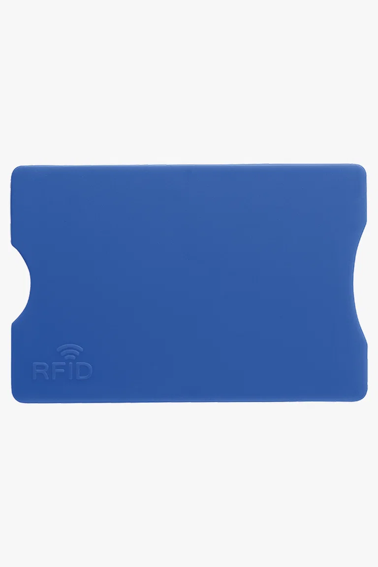 C63s Plastic Card Holder with RFID Protection — Cobalt