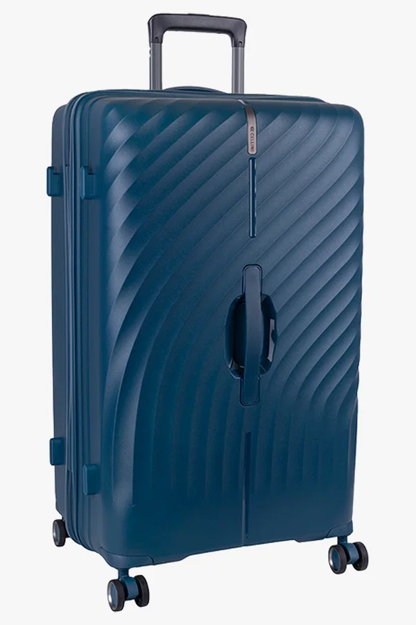 C63s Cellini Xpedition Large Trolley Trunk Case — Navy