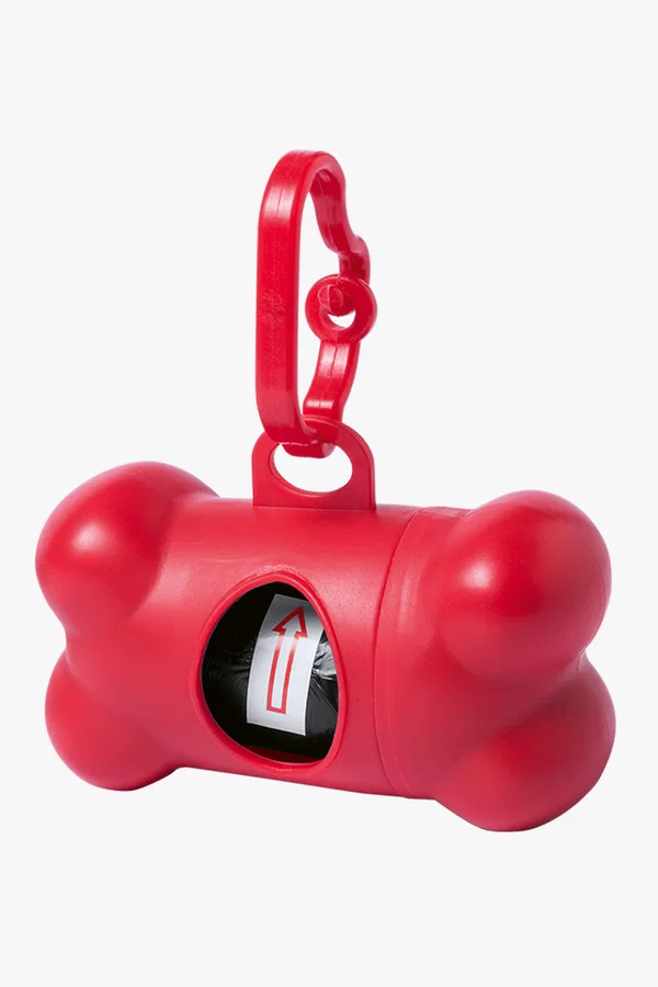 C63s Waste Bag Dispenser Rucin — Red