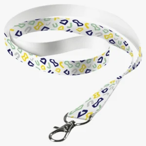 C63s Sublimated Lanyard Single Side Sub with Lobster Ring — Various