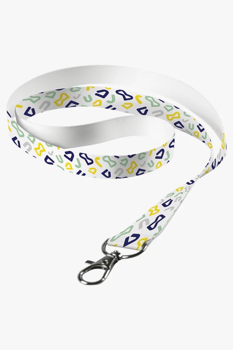 C63s Sublimated Lanyard Single Side Sub with Lobster Ring — Various