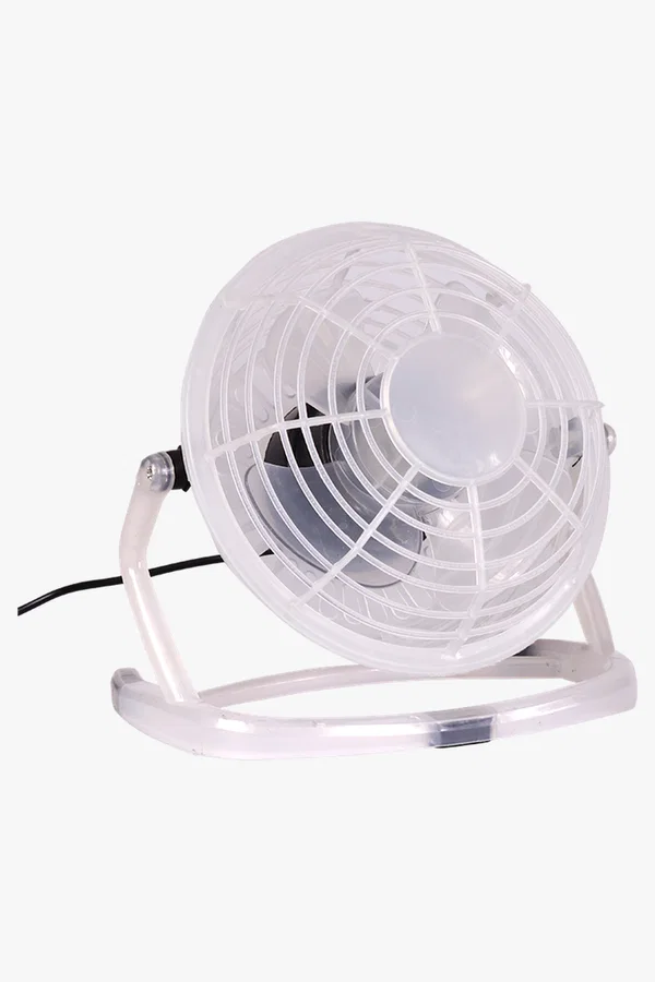 C63s Desk Fan — Clear