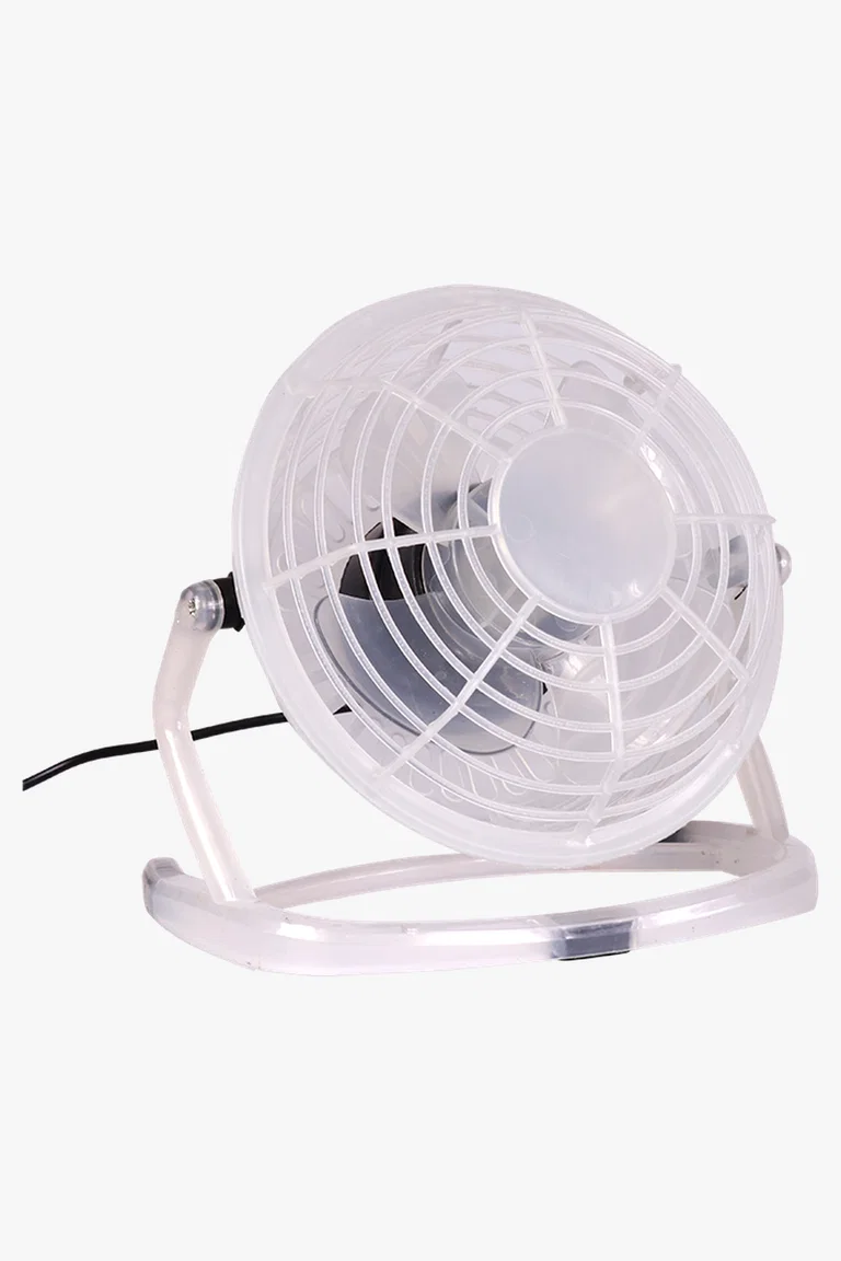 C63s Desk Fan — Clear