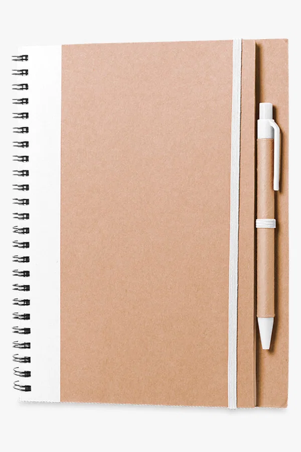 C63s Tunel A5 Notebook — White