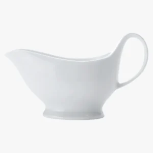 C63s White Basics Gravy Boat 400ml — White