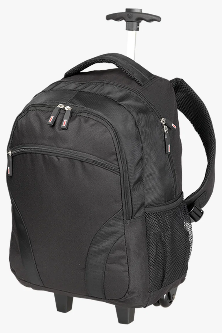 C63s Pesaro Laptop Trolley Backpack — Black