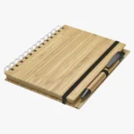 C63s Bamboo Notebook and Pen — Natural