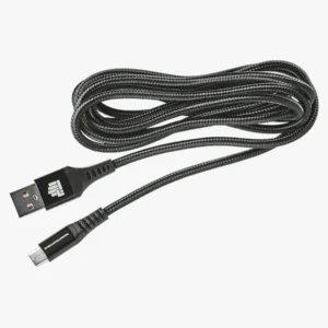 C63s IND 1.8m Braided Type C Cable Charger Cable — Black
