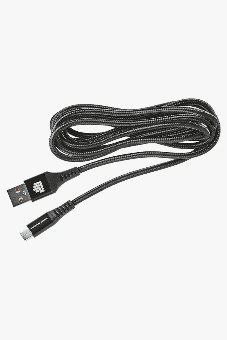 C63s IND 1.8m Braided Type C Cable Charger Cable — Black