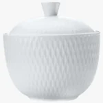 C63s White Basics Diamonds Sugar Bowl — White