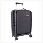 C63s Cellini Microlite Business Soft Front Carry On Trolley — Black