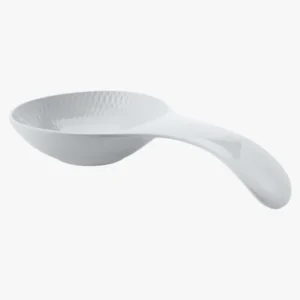 C63s White Basics Diamonds Spoon Rest — White