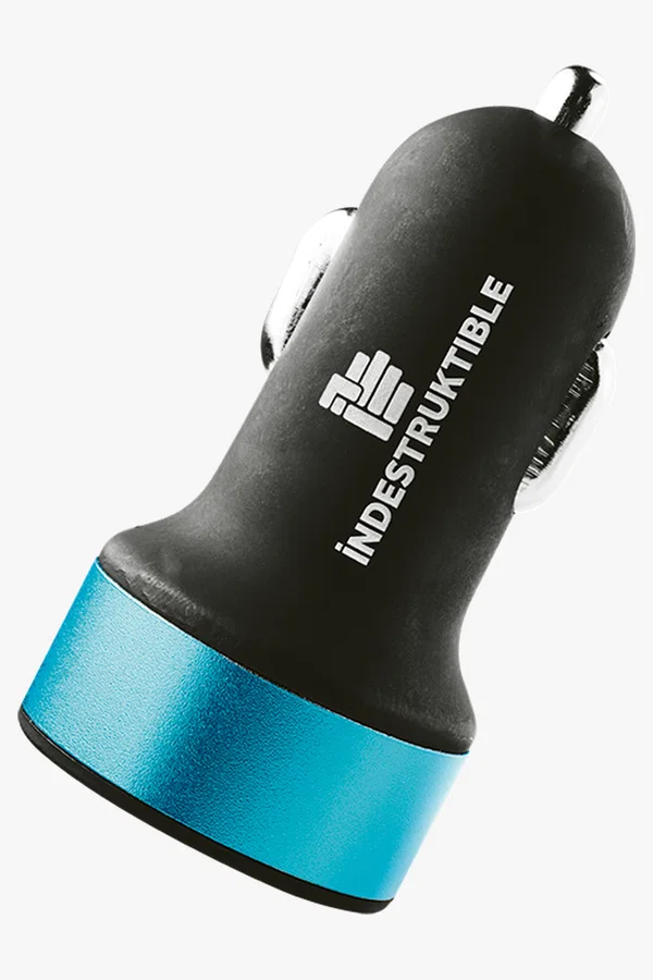 C63s IND Dual Car Charger — Black