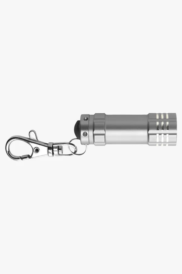 C63s Metal Pocket Torch with LED Lights — Silver