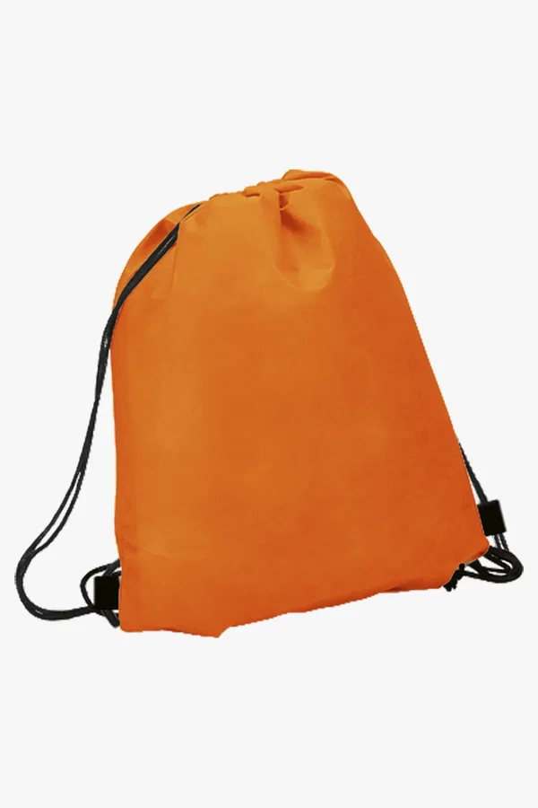 C63s Drawstring Bag Non-Woven — Orange