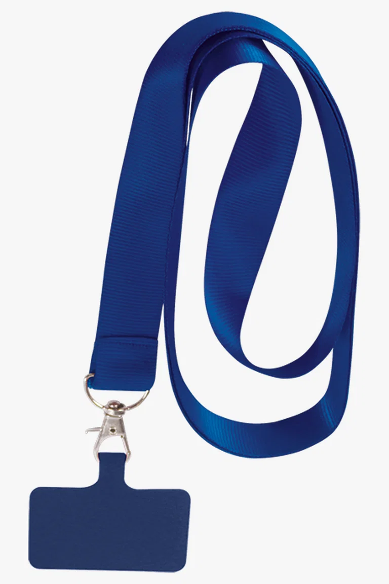 C63s Cellphone Petersham Neck Lanyard — Royal