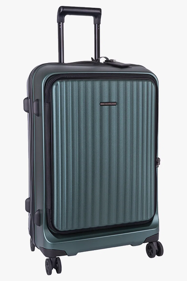 C63s Cellini Tri Pak Medium Trolley Case — Green