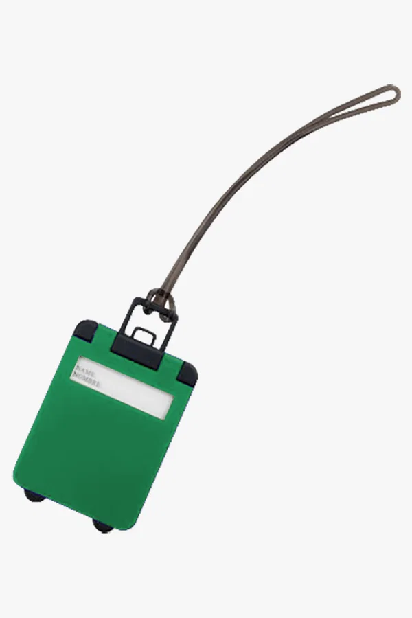 C63s Cloris Luggage Tag — Green