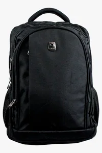 C63s Volkano Stealth Series Business, Travel and Laptop Backpack — Black