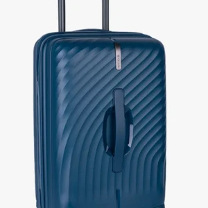C63s Cellini Xpedition Carry On Trolley Trunk Case — Navy