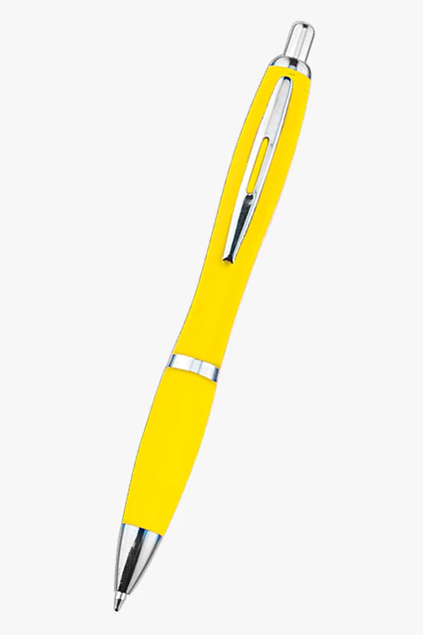 C63s Curved Design Ballpoint Pen — Yellow