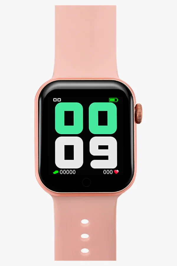 C63s Amplify Athletic Series Smart Watch with Heart Rate Monitor — Rose Gold