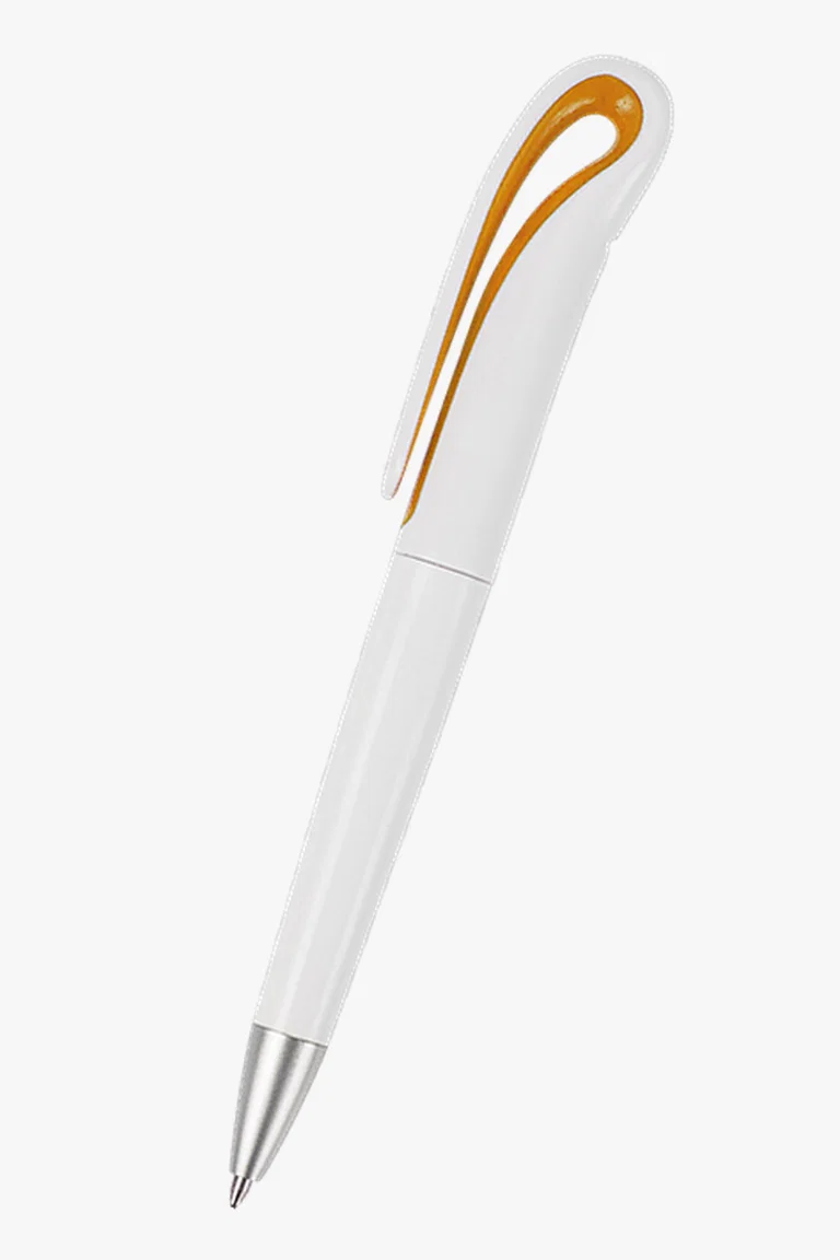 C63s Swan Neck Design Ballpoint Pen — Orange