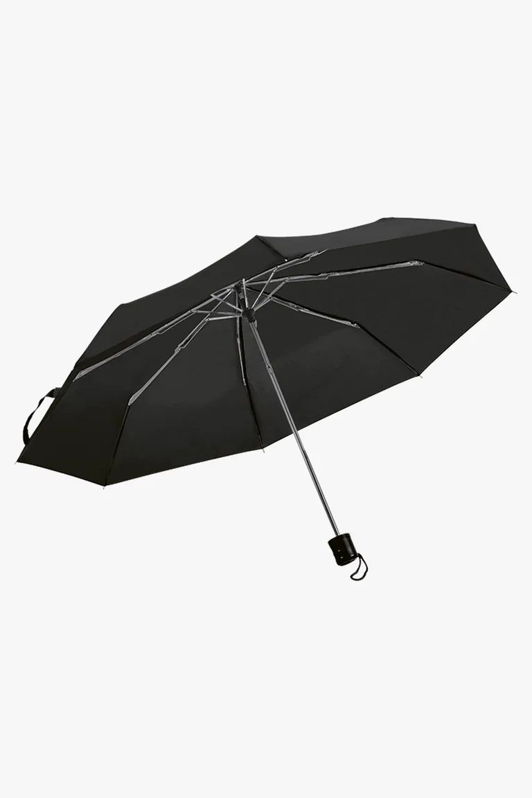 C63s Mini 3-Fold Umbrella — Black